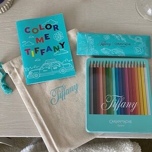 New Tiffany Caran D’ache coloring set